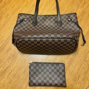 Dupe! Louie Vuitton Neverfull bag look-a-like